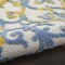 Homeroots 4 x 6 ft. Ivory & Blue Indoor & Outdoor Area Rug 385017 - alternate 2